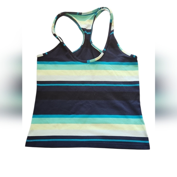 lululemon athletica Tops - Lululemon Cool RacerbackAssorted Stripe Surge